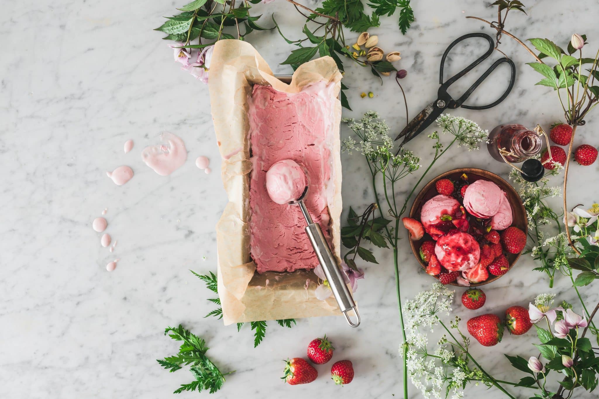 Glace à la fraise : régalez-vous en la préparant maison