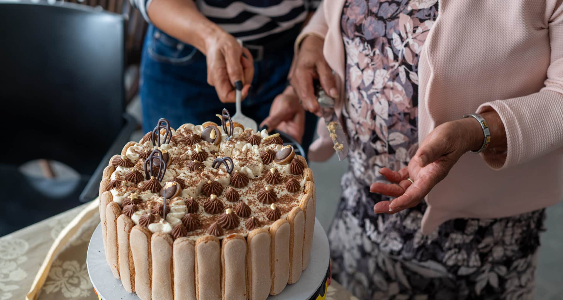 Gateaux fait avec des biscuits cuillère