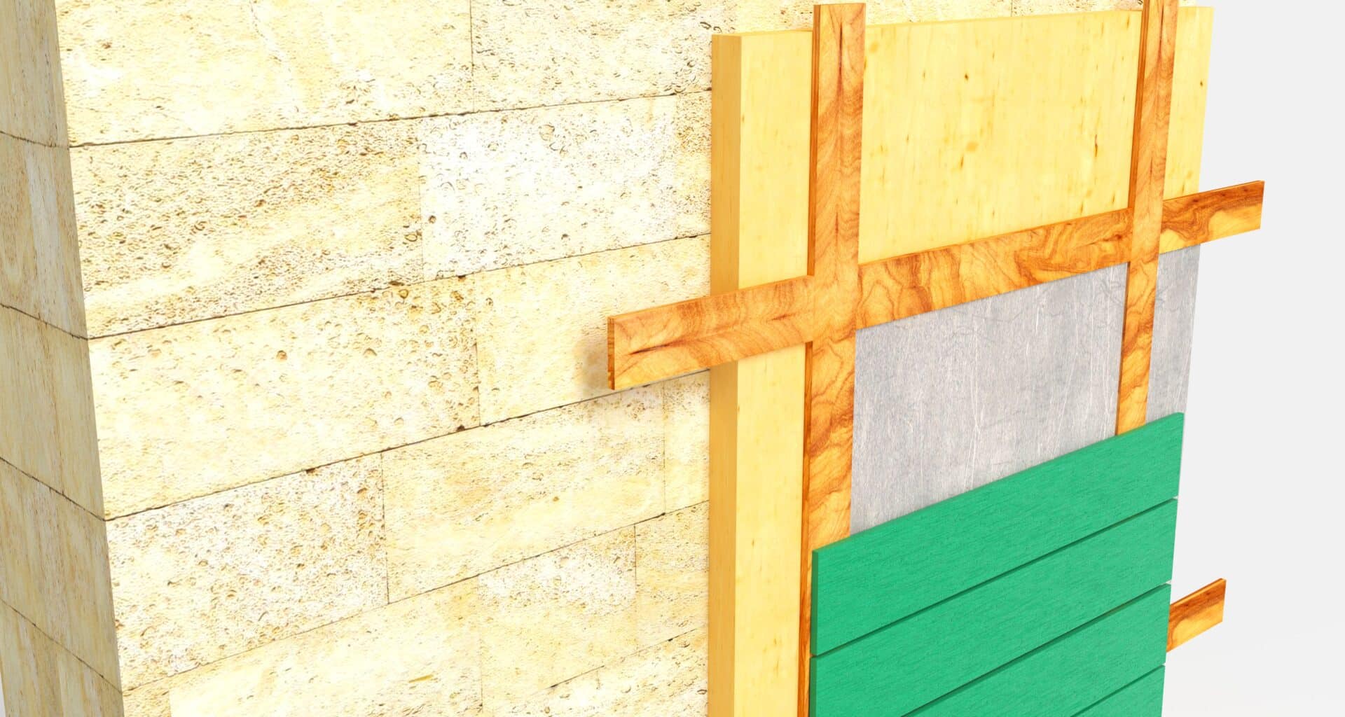 Isolation des murs extérieurs d'une maison