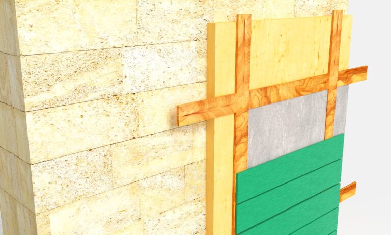 Isolation des murs extérieurs d'une maison
