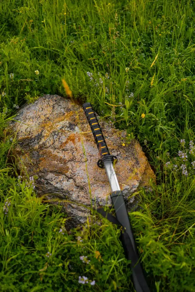 Réplique de Katana dans son étui